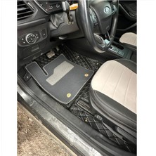 Ford Focus 2019 Sonrası Aracına Özel 8d Çift Katmanlı Havuzlu Paspas Takımı (Siyah)