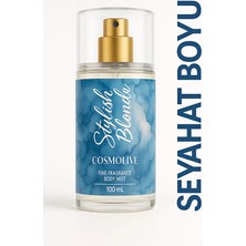 Cosmolive Vücut Spreyi Body Mist | My Way | Stilish Blonde | Seyahat Boy | Kadın | Işıltılı | Nemlendirici