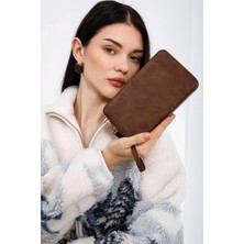 Shule Bags Portföy Tabaka Cüzdan  Taba