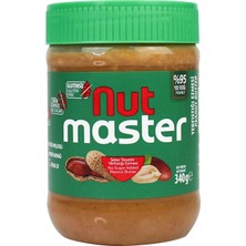 Nut Master Yer Fıstığı Ezmesi %93 Şeker İlavesiz 8 x 340 gr
