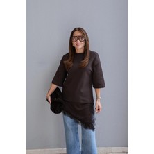 Purple By Banu Dantelli Kombine Tshirt
