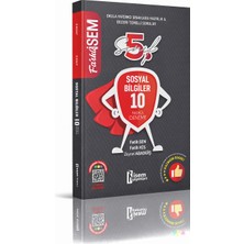 Isem Yayınları - 5. Sınıf Sosyal Bilgiler 10 Fasikül Deneme