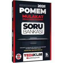 Yediiklim Yayınları Yediiklim 2026 Pomem Mülakat Sınavlarına Hazırlık Tamamı Özet Anlatımlı Soru Bankası 9. Baskı