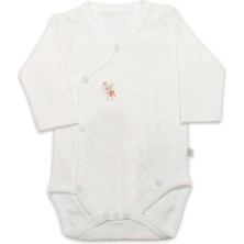 Bistyle Bi̇style Kruvaze Body Uzun Kol Fluffy And Lovely 17110 Bej