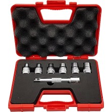 İzeltaş Izeltaş 1113 00 6007 1/2” Star (Torx® ) Lokma Anahtar Takımı (7 Parça)