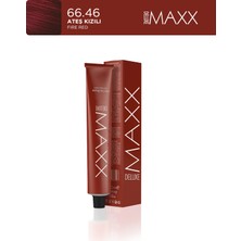 Maxx Deluxe Tüp Boya 60 ml 66.46 Ateş Kızılı