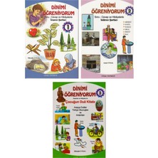 Uysal Yayınevi Çocuklar İçin Dinimi Öğreniyorum Soru Cevap ve Hikayelerle (3 Cilt Takım)