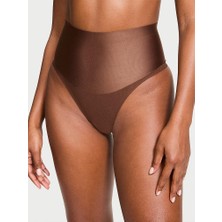 Victoria's Secret Pürüzsüz Işıltılı Yüksek Bel Tanga