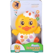 Kiddico Toys Karikatür Elektronik Ördek Piyano