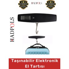 Özbience Dijital LCD Seyahat Bavul Ağırlık Ölçer, Taşınabilir, 50 kg Kapasite