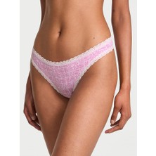 Victoria's Secret Esnek Pamuklu Dantel Belli Tanga