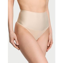 Victoria's Secret Pürüzsüz Işıltılı Yüksek Bel Tanga
