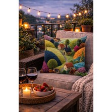 Evdek Çift Tarafı Baskılı Kırlent Kılıfı 6EOD46