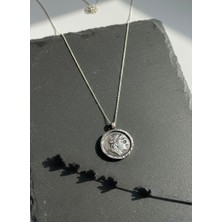 Duran Takı Fiğürlü Gümüş Kolye