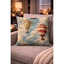 Evdek Çift Tarafı Baskılı Kırlent Kılıfı 6EOD43