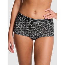 Victoria's Secret Logolu Pamuklu Boyshort Külot