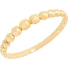 Hakan Mücevherat Top Top 14 Ayar Altın Yüzük