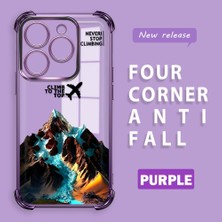 HONTINGA Infinix Smart 8 ile Uyumlu Şeffaf Kılıfı Düşüme Önleyici Basitlik Anti Düşme Kamera Korumali Uçak Desen Yumuşak Silikon Telefon Kılıfı Kadın ve Erkek Için Uygundur K3-0203