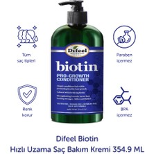 Difeel Biotin Ince ve Yavaş Uzayan Saçlara Özel Saç Kremi 354.9ML