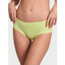 Victoria's Secret Beli Dantelli Pamuklu Cheeky Külot