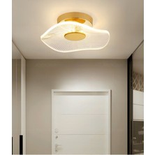 Normadia Modern Sarı Power LED Tavan Avizesi, Şık ve Aydınlatıcı Tasarım