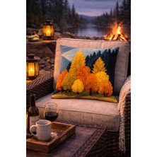 Evdek Çift Tarafı Baskılı Kırlent Kılıfı 6EOD44