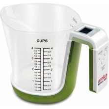 Arnica Yeşil Dijital Mutfak Tartısı, Hassas Ölçüm, Pratik Kullanım