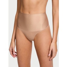 Victoria's Secret Pürüzsüz Işıltılı Yüksek Bel Tanga