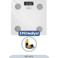 Özbience Dijital Bluetooth Tartı 26X26 Cm, Yağ, Su, Kas ve Vücut Kitle Endeksi Ölçer