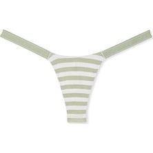 Victoria's Secret Pamuklu Derin Bacak Kesim Logolu Mikro Tanga