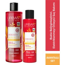 Urban Care Hibiscus&shea Butter Kıvırcık ve Dalgalı Saçlara Özel 2'li Bakım Seti-Sülfatsız-Vegan