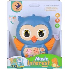 Kiddico Toys Pilli Sevimli Baykuş Piyano