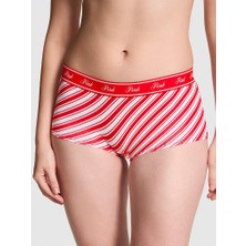 Victoria's Secret Logolu Pamuklu Boyshort Külot