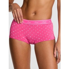 Victoria's Secret Logolu Pamuklu Boyshort Külot