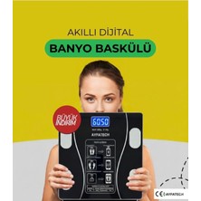 Özbience Dijital Vücut Kilo ve Yağ Ölçüm Tartısı, Kas ve Endeks Takibi