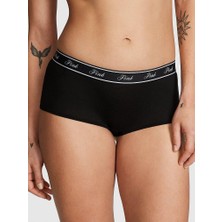 Victoria's Secret Logolu Pamuklu Boyshort Külot