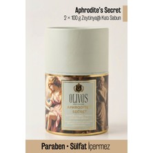 Olivos Aphrodite’s Secret El Yapımı %100 Zeytinyağlı Katı Sabun | Premium Tasarım Kutu | 2×100 G