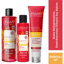 Urban Care Hibiscus&shea Butter Kıvırcık&dalgalı Saçlara Özel Bukle Belirginleştirici Saç Bakım Seti