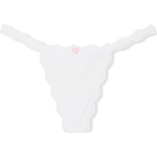Victoria's Secret Kalp Biyeli Pamuklu V-String Külot