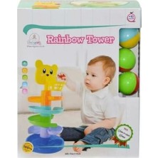 Kiddico Toys Gökkuşağı Kule Oyunu Rainbow Tower