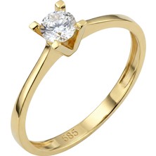 Hakan Mücevherat Tektaş 14 Ayar Altın Yüzük