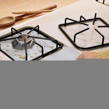 Lokiboo Ocak Koruyucu Alüminyum Ped Seti 4 Adet