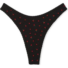 Victoria's Secret Pamuklu Derin Bacak Kesim Tanga