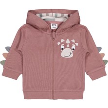 Civil Baby Dinozor Baskılı 6-18 Ay Hırka - Kahve 12-18 Ay