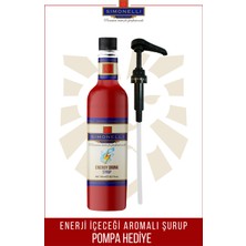 Simonelli Kahve Şurubu Enerji Içeceği Aromalı 70 cl + Pompa