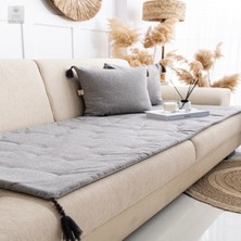 DNC Hometex Premium Keten Koltuk Pedi /koltuk Şiltesi Evcil Hayvan Dostu [ölçü Seçenekli]