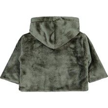 Civil Baby Kapüşonlu 6-18 Ay Hırka - Haki 6-9 Ay