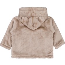 Civil Baby Mobıl Kulaklı 6-18 Ay Hırka - Kahverengi 6-9 Ay