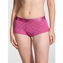 Victoria's Secret Logolu Pamuklu Boyshort Külot