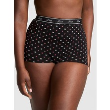 Victoria's Secret Mikro Logolu Yüksek Bel Boyshort Külot